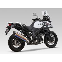 Silencieux homologué Yoshimura Hepta Force titane bleu V-Strom (17-22)