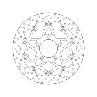 Disque de frein AV rond flottant Brembo Serie ORO 78B40889