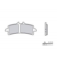 Plaquettes de frein Brembo 07BB37SA Métal fritté