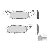 Plaquettes de frein Brembo 07KA18SP Métal Fritté