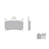 Plaquettes de frein Brembo 07YA23SA Métal fritté