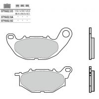 Plaquettes de frein Brembo 07YA52SA Métal Fritté