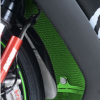 Protection de radiateur verte R&G ZX-10R / RR (08-20)