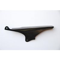 Carter de chaîne inférieur LighTech carbone brillant RSV4 (09-14), Tuono V4R