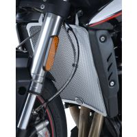 Protection de radiateur rouge R&G Street Triple 765 R / RS / S
