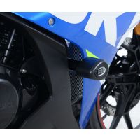Tampons de protection Aero noir GSX-250R / DL250 V-Strom (17-20)