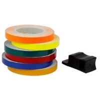 Liseré de jantes BIHR vert réfléchissant 6m x 7mm