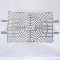Protection de radiateur inox gravée R&G FTR1200 / S
