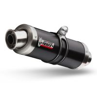Silencieux homologué MIVV GP inox noir Bandit 650 / GSX650F (07-16)