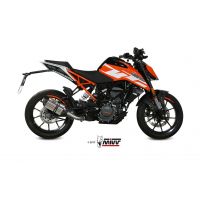 Silencieux homologué MIVV Suono inox 125 / 390 Duke (17-20)
