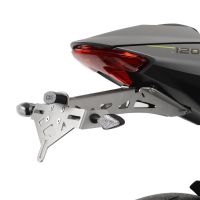 Support de plaque argent R&G Speed Triple 1200 RR / RS (21-24)