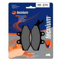Plaquettes de frein Tecnium MA274 Organique