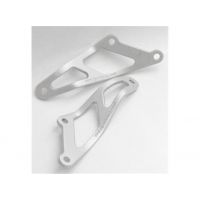 Patte de fixation de silencieux argent R&G CBR600F4 / F4i (99-04)