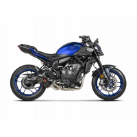 Ligne racing non homologuée Akrapovic MT-07 (25)