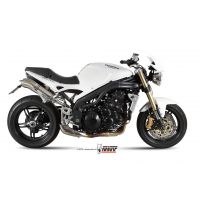 Silencieux homologué MIVV Ghibli inox haut Speed Triple 1050 (07-10)
