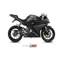 Ligne complète MIVV GP inox noir MT-125 / YZF-R125 (14-18)