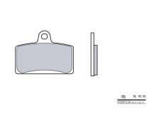 Plaquettes de frein Brembo 07GR72SA Métal fritté