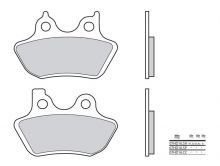 Plaquettes de frein Brembo 07HD16SA Métal fritté