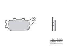 Plaquettes de frein Brembo 07HO3607 Carbone céramique