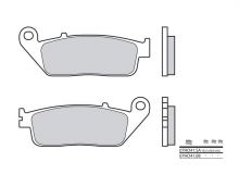 Plaquettes de frein Brembo 07HO41SA Métal fritté