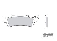 Plaquettes de frein Brembo 07HO42LA Métal fritté route
