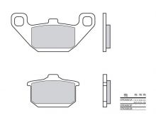 Plaquettes de frein Brembo 07KA0808 Organique