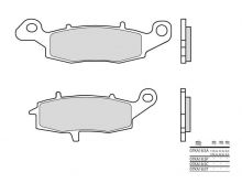 Plaquettes de frein Brembo 07KA1807 Organique