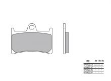 Plaquettes de frein Brembo 07YA23LA Métal fritté route