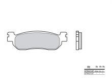 Plaquettes de frein Brembo 07YA3707 Organique