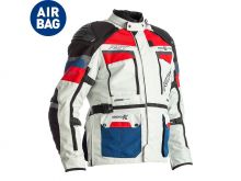 Veste RST Adventure-X Airbag CE textile Ice/Blue/Red