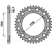 Couronne PBR 43 dents acier 4562 - 530