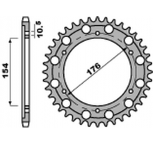 Couronne PBR 43 dents acier standard pas 525 type 4679