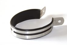 IXIL Clamp, oval, For IXIL XTREM/Shorty, New Version - BR1 - Couleur : Argent