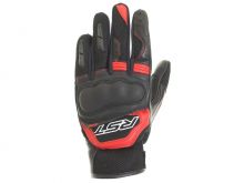 Gants RST Urban Air 2 noir/rouge CE cuir/textile été taille L