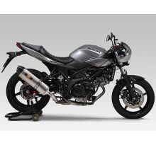 Silencieux homologué Yoshimura R-77J inox satiné SV650 / X (16-24)