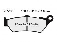 Plaquettes de frein Nissin 2P256NS semi-métallique