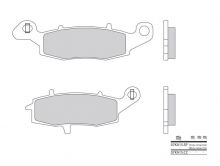 Plaquettes de frein Brembo 07KA15CC Organique