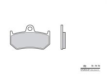 Plaquettes de frein Brembo 07GR35SP Métal Fritté