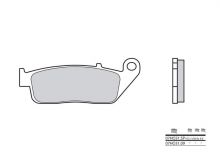 Plaquettes de frein Brembo 07HO31SP Métal Fritté