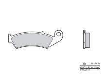 Plaquettes de frein Brembo 07HO29SP Métal Fritté