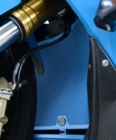 Protection de radiateur d'eau bleu R&G S1000R (14-16), S1000RR (09-14)