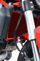 Protection de radiateur rouge R&G Ducati