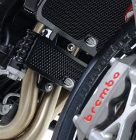 Protection de radiateur d'huile noire R&G Speed Triple 1050 (11-20)