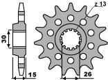 Pignon 16 dents PBR type 2198 pas 525