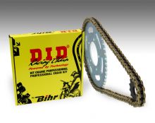 Kit chaîne standard D.I.D 428 VX YBR125 (2005-2007)