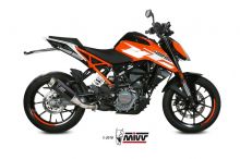 Silencieux homologué Mivv GP Pro carbone 125 / 390 / Duke / RC (17-20)