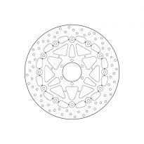 Disque de frein AV rond semi-flottant Brembo Serie ORO 78B40888
