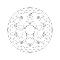 Disque de frein AV rond semi-flottant Brembo Serie ORO 78B408B2
