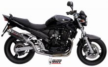 Silencieux homologué MIVV Oval carbone haut GSF650 Bandit (05-06)