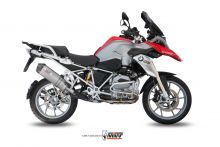 Silencieux homologué MIVV Oval titane R1200GS / Adventure (13-18)